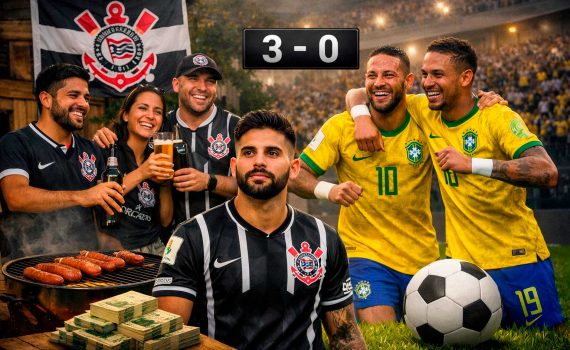 De Corinthiano para Corinthiano: Brasil 3 x 0!!! Noticiário corinthiano e finanças prevalecendo