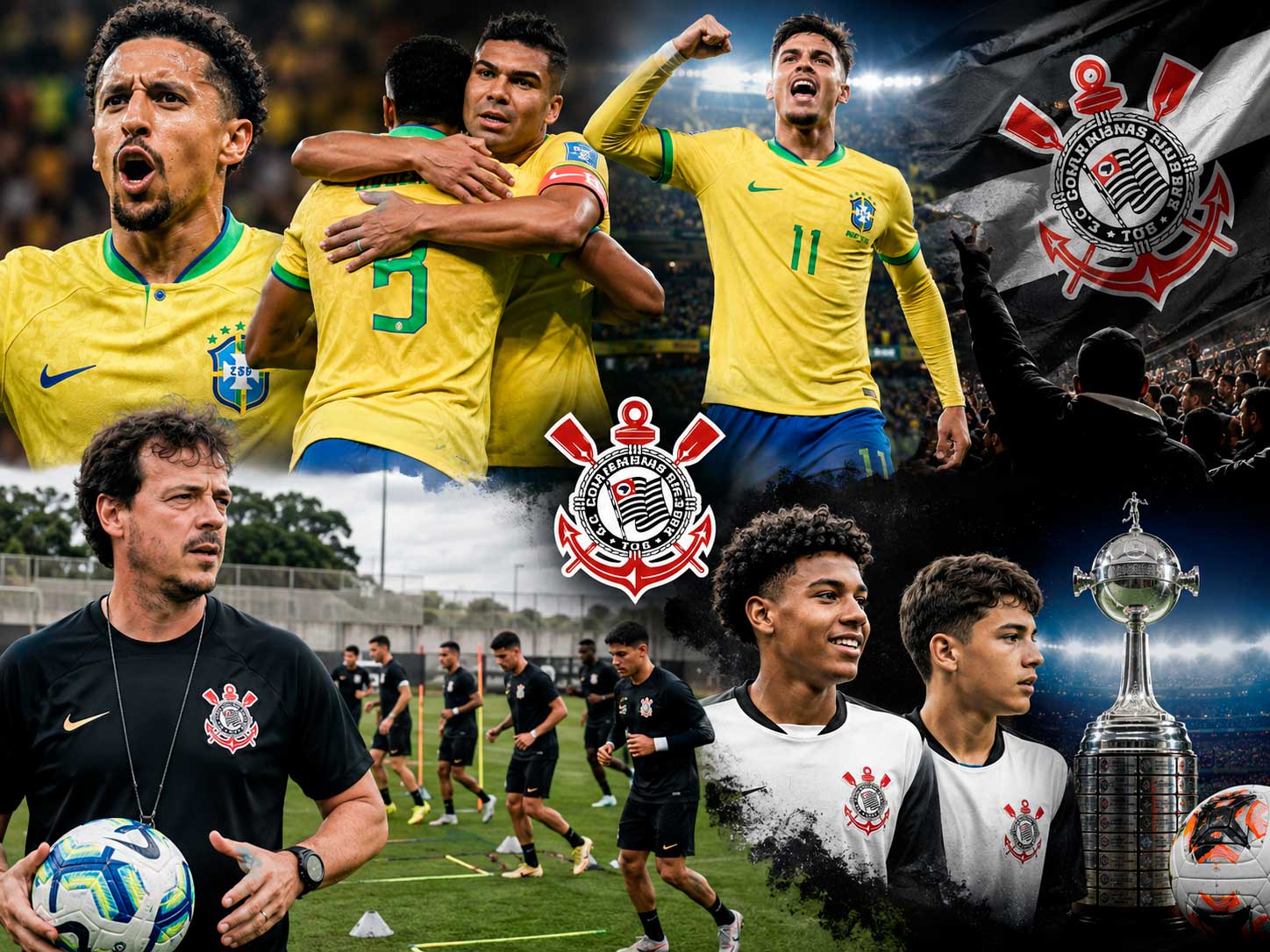 De Corinthiano para Corinthiano: Brasil, no sufoco!!! E com presenças corinthianas!!!