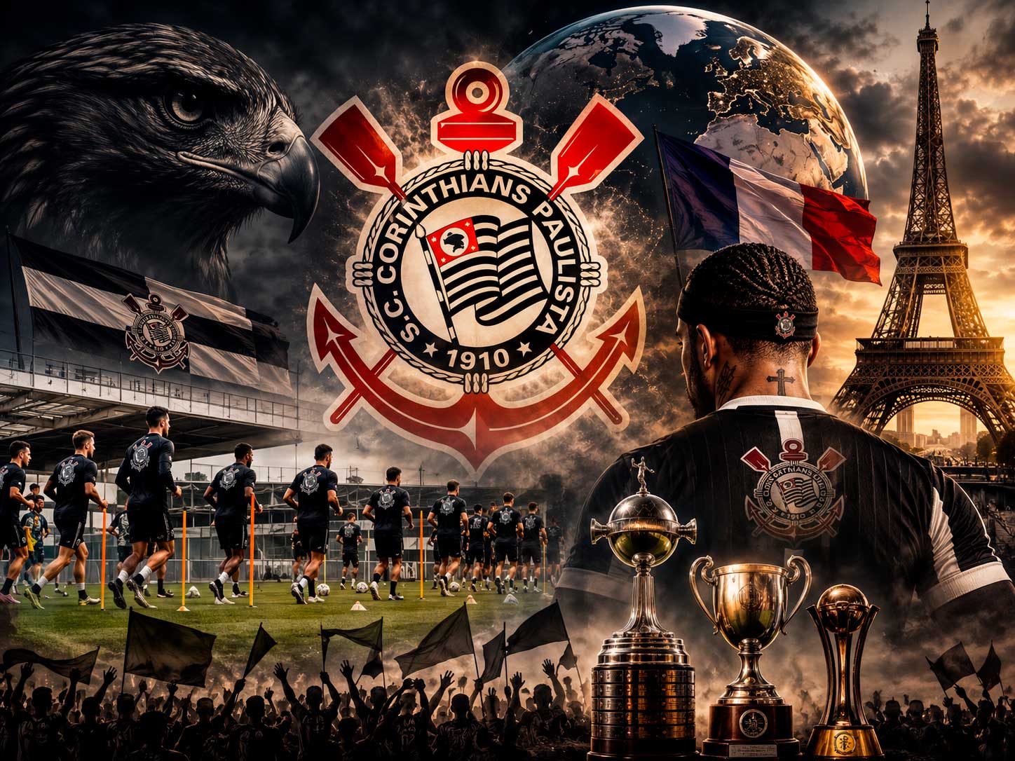 De Corinthiano para Corinthiano: Olho na França… e Corinthians intensificando os treinos!!!