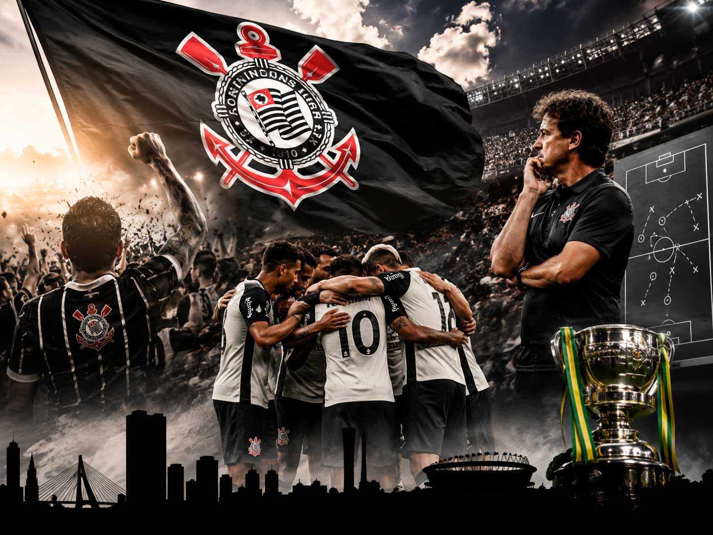 De corinthiano para corinthiano: Corinthians: 9º lugar no Campeonato Brasileiro