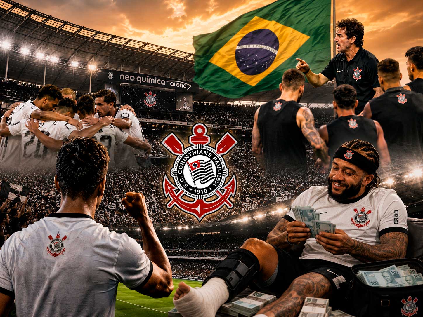 De Corinthiano para Corinthiano: Brasil!!! Corrente positiva!!! E informações sobre o Corinthians.