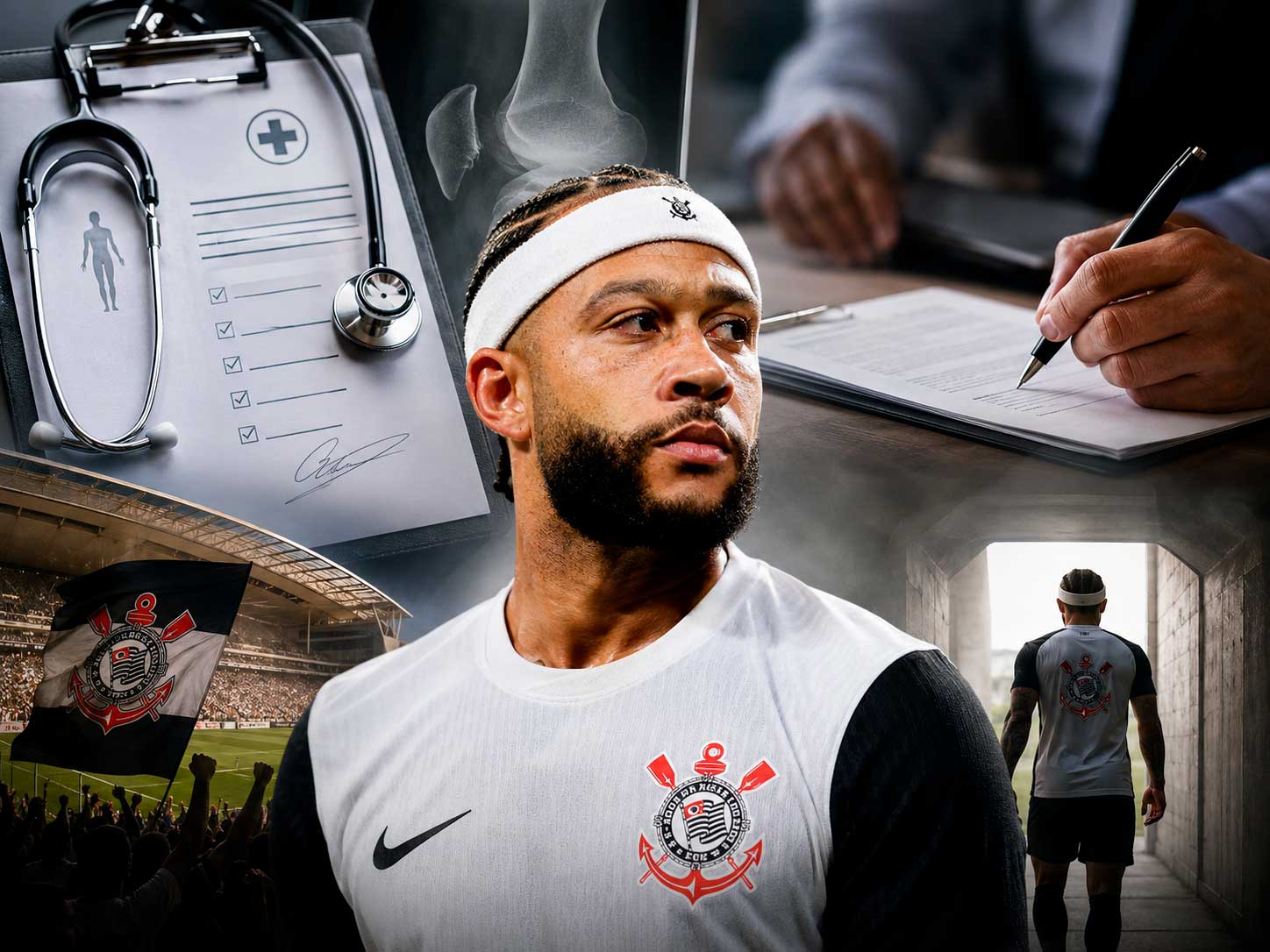 Contrato de Memphis: sem exames médicos?