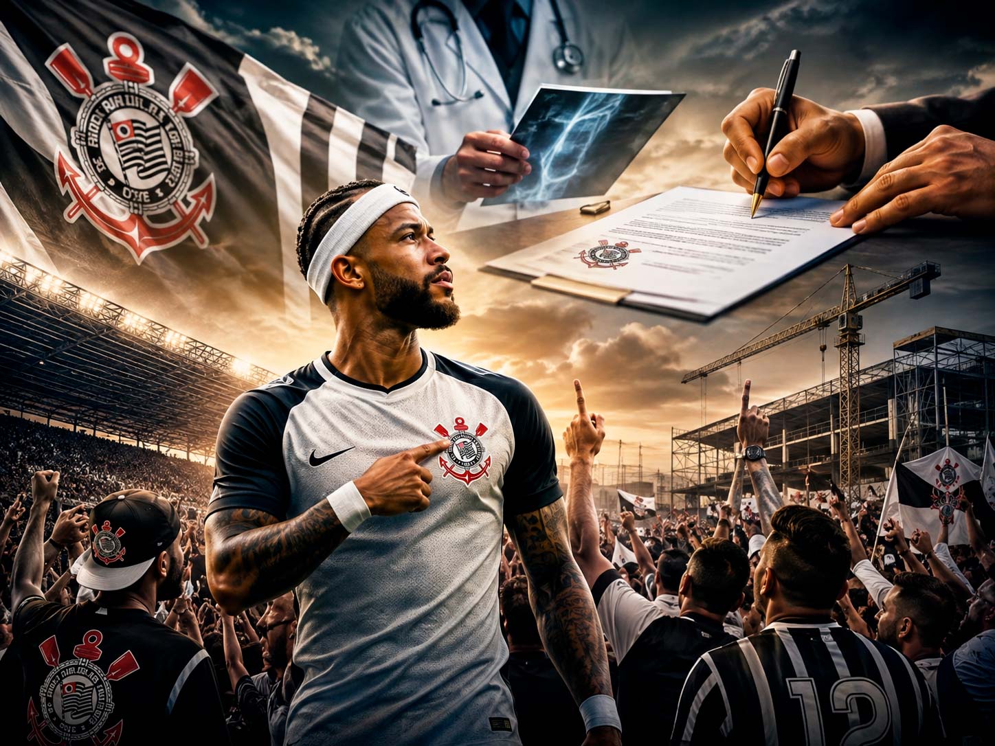 De Corinthiano Para Corinthiano: Preparativos para a Copa do Brasil. E Memphis deve renovar hoje