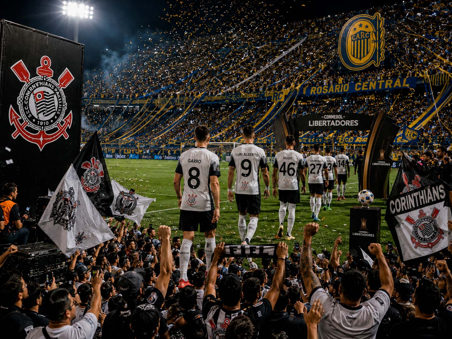 De Corinthiano para Corinthiano: Rosario Central x Corinthians
