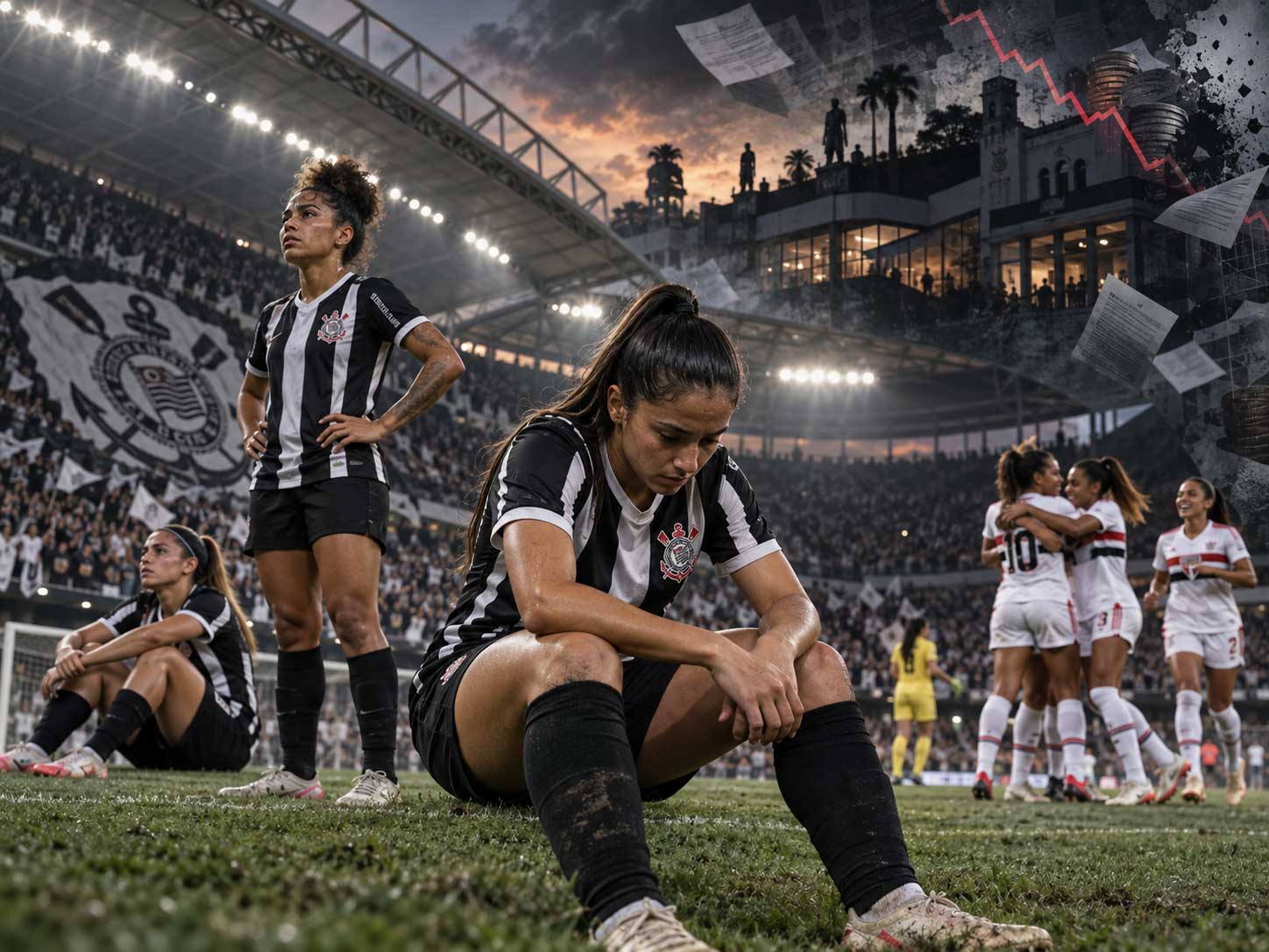De Corinthiano para Corinthiano: Corinthians 1 x 2 São Paulo e crise financeira