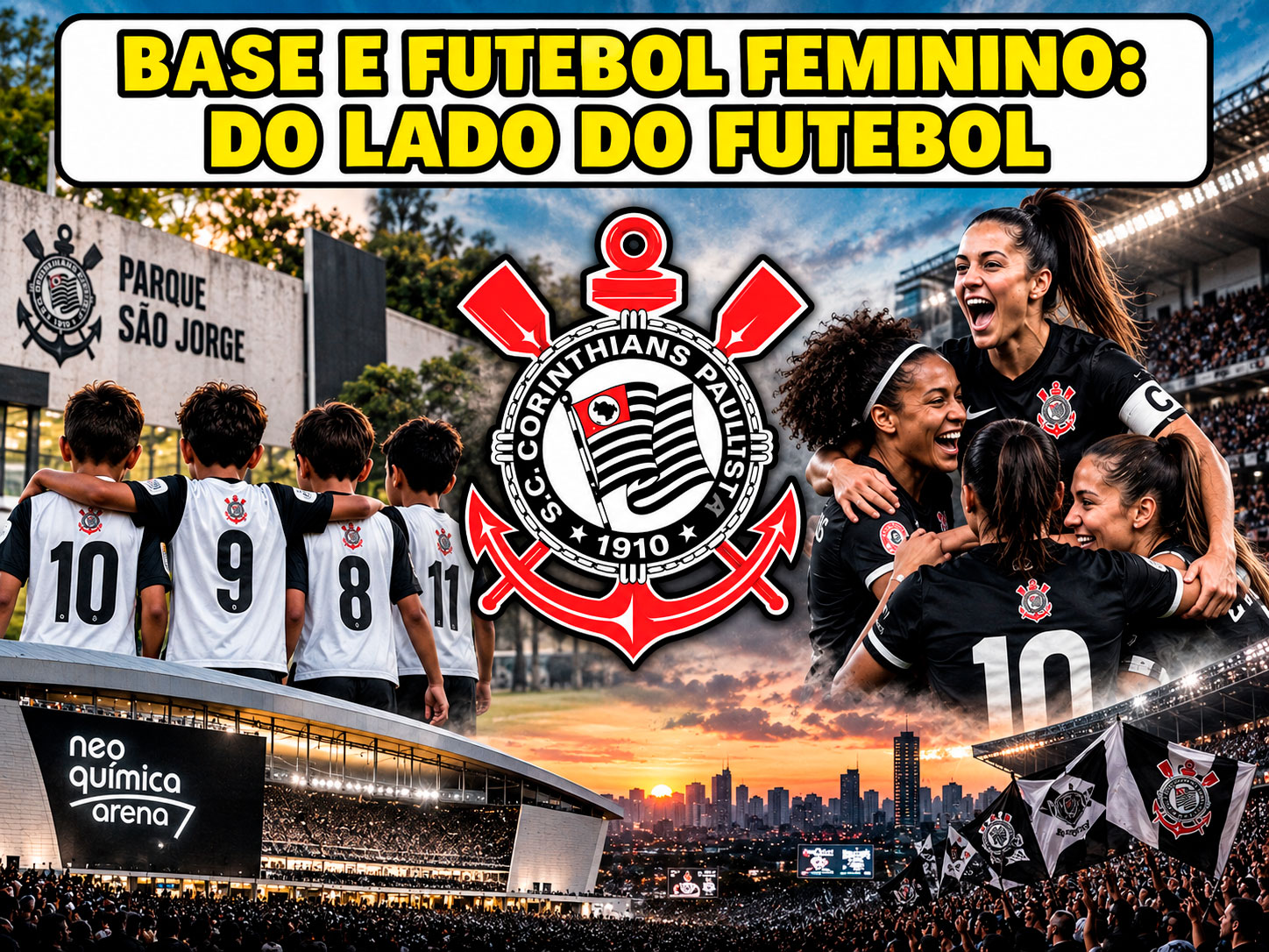 Base e futebol feminino: do lado do futebol!