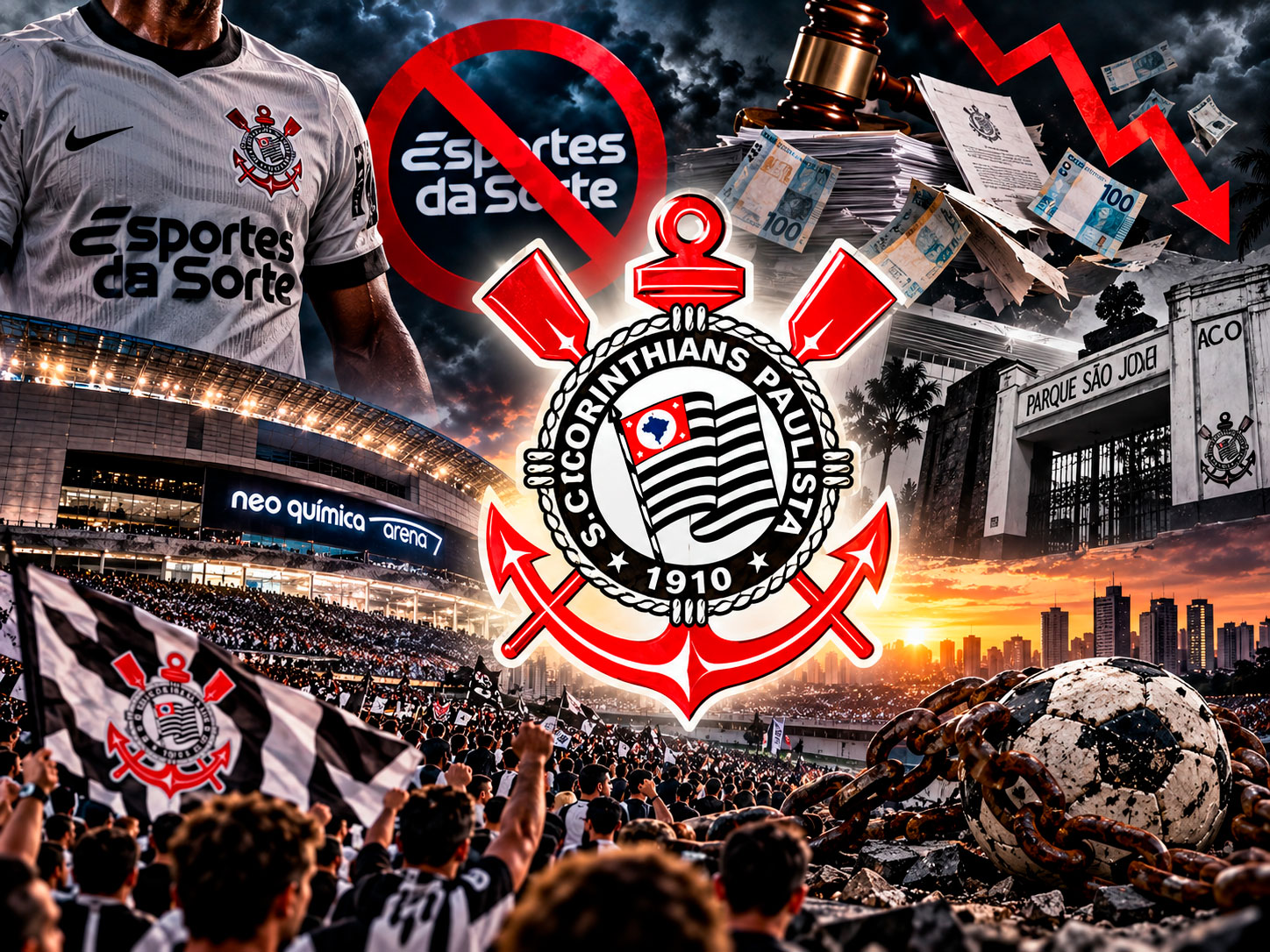 Bets proibidas: complicando ainda mais a crise corinthiana