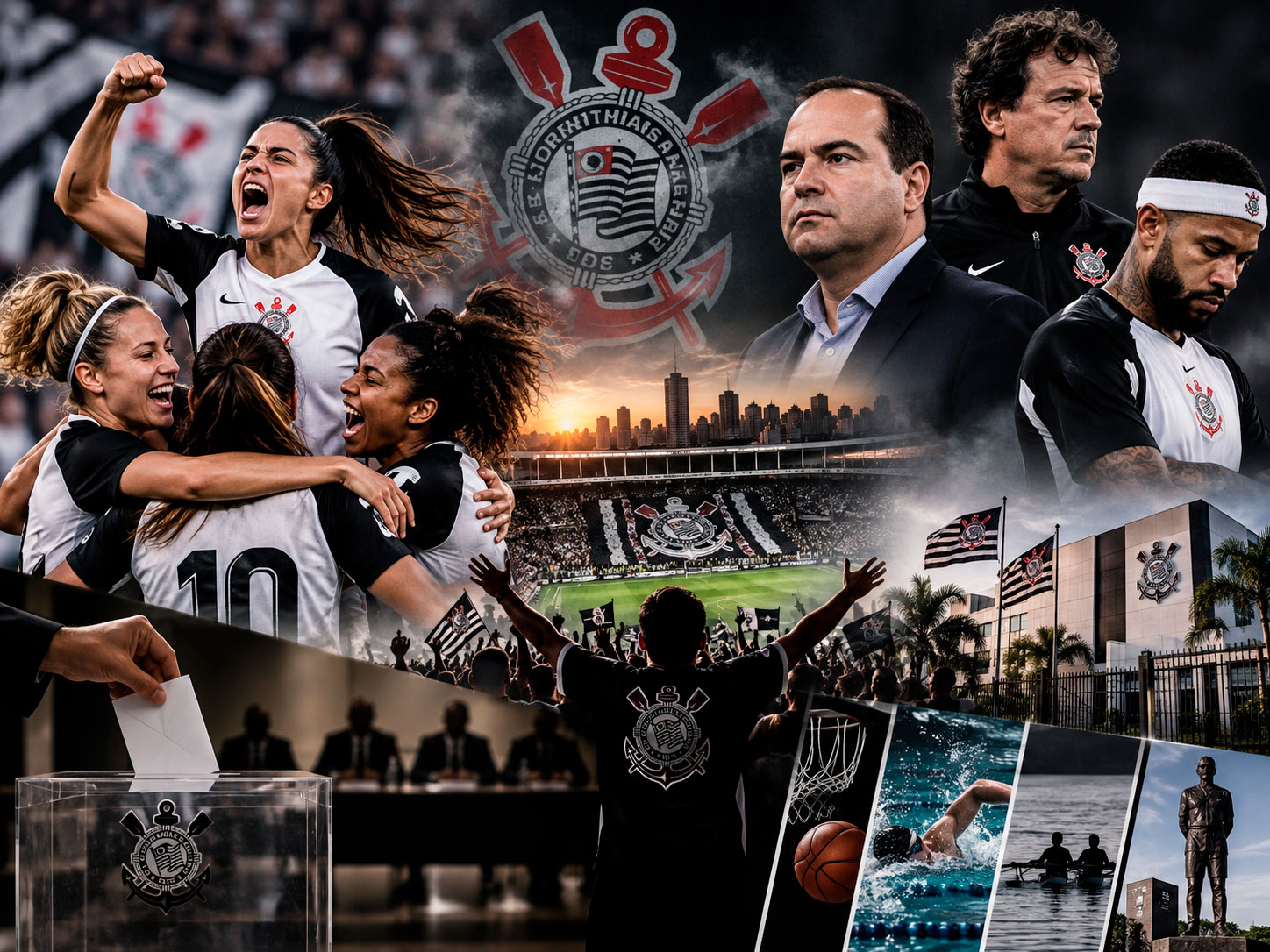 Brabas na final do Campeonato Brasileiro!!! O Corinthians que está dando certo!!!