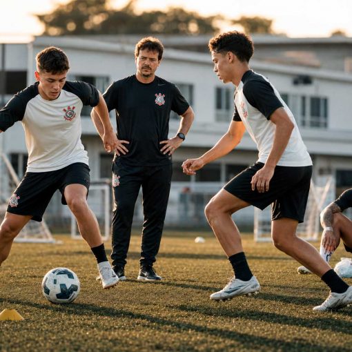 De corinthiano para corinthiano: André, Bidon e os treinos corinthianos