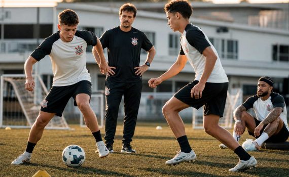 De corinthiano para corinthiano: André, Bidon e os treinos corinthianos