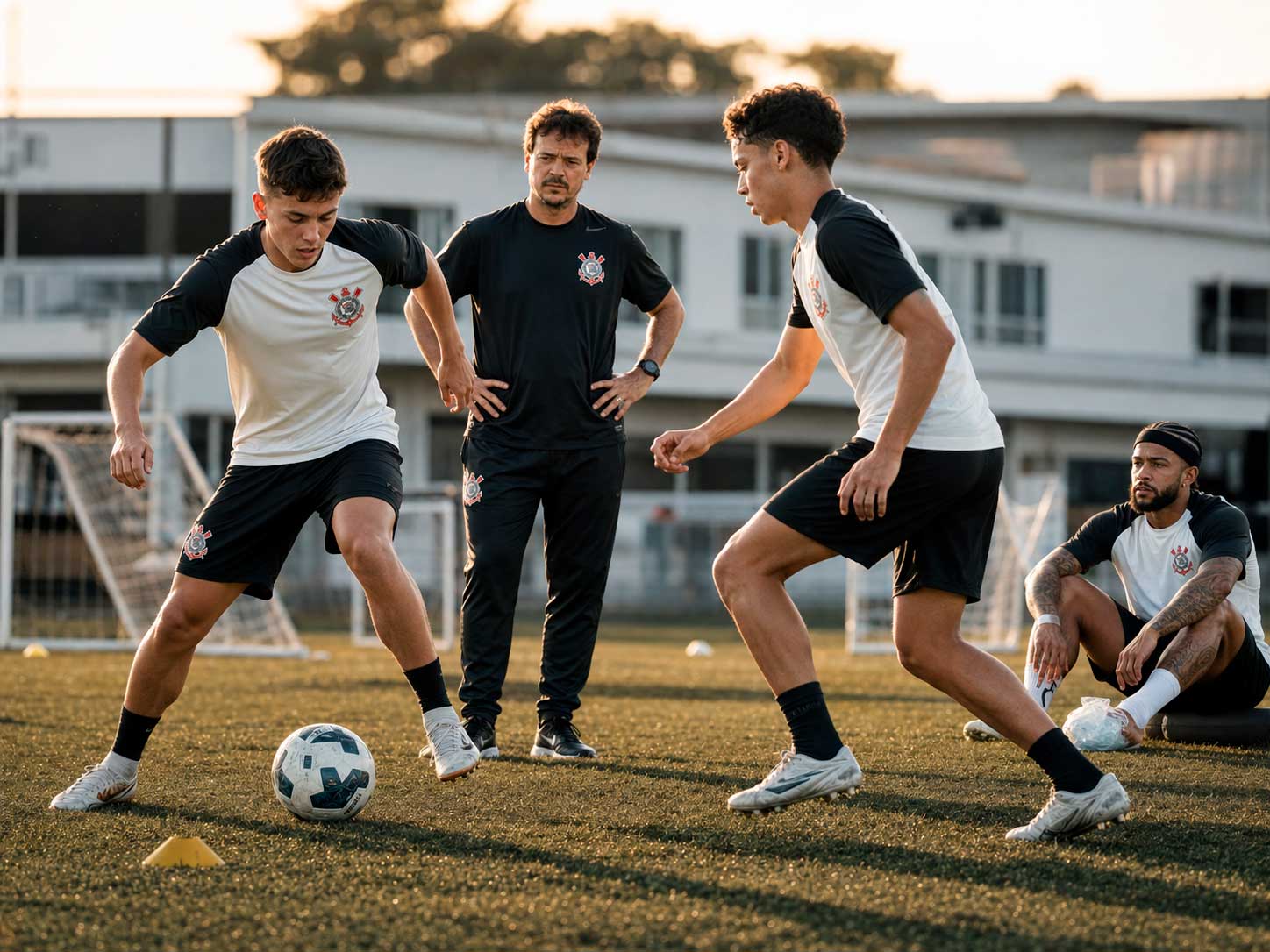 De corinthiano para corinthiano: André, Bidon e os treinos corinthianos