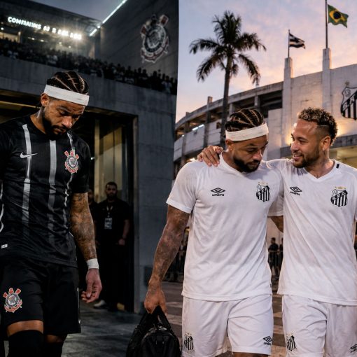 Neymar, solidário a Memphis Depay