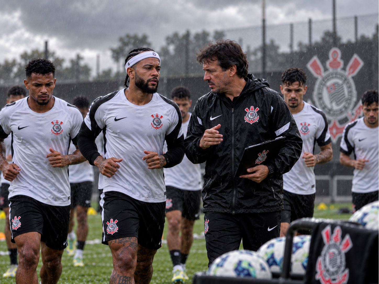 De corinthiano para corinthiano: Preparativos para Flamengo x Corinthians: time alternativo?