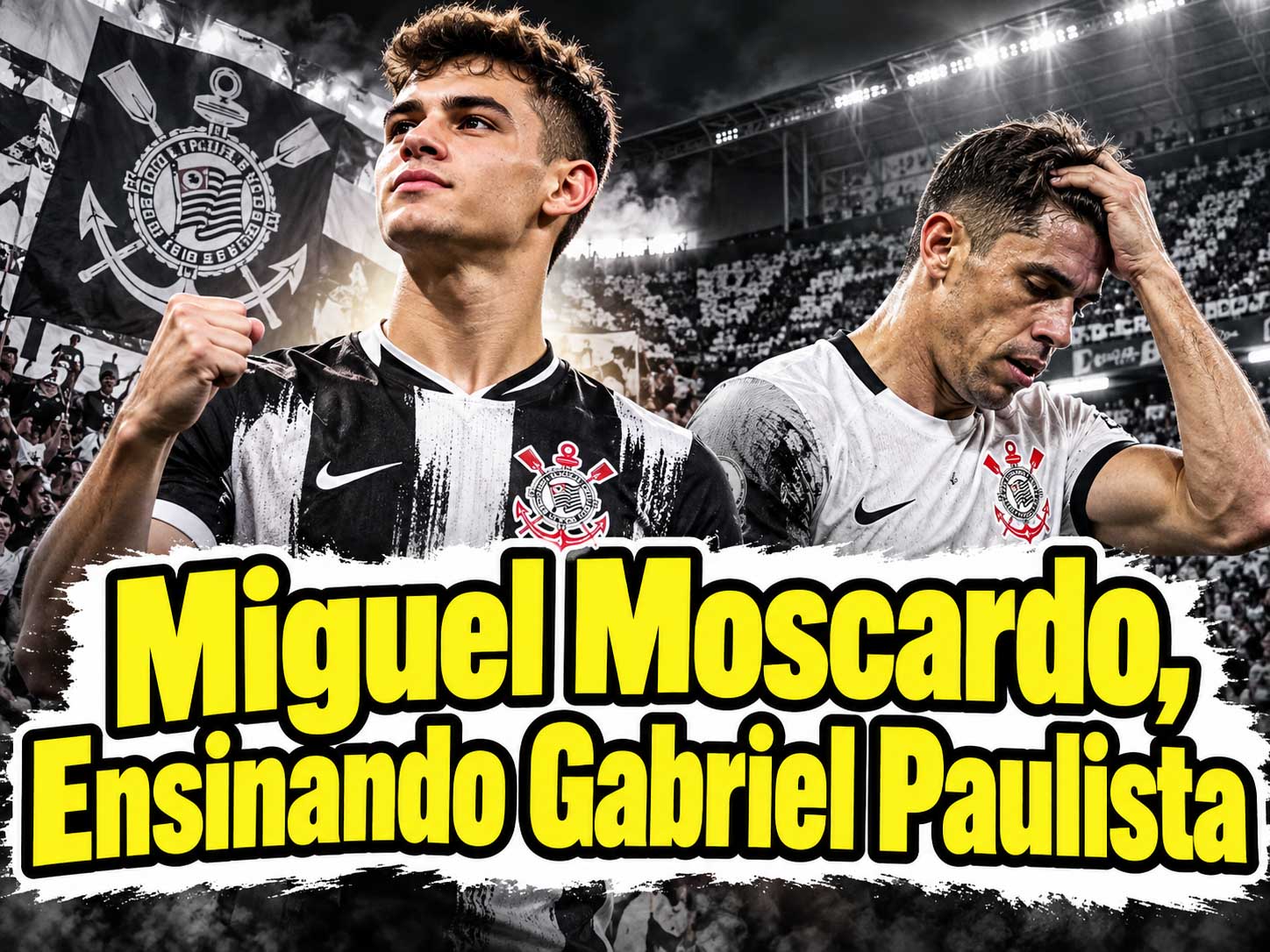 Miguel Moscardo ensinando Gabriel Paulista