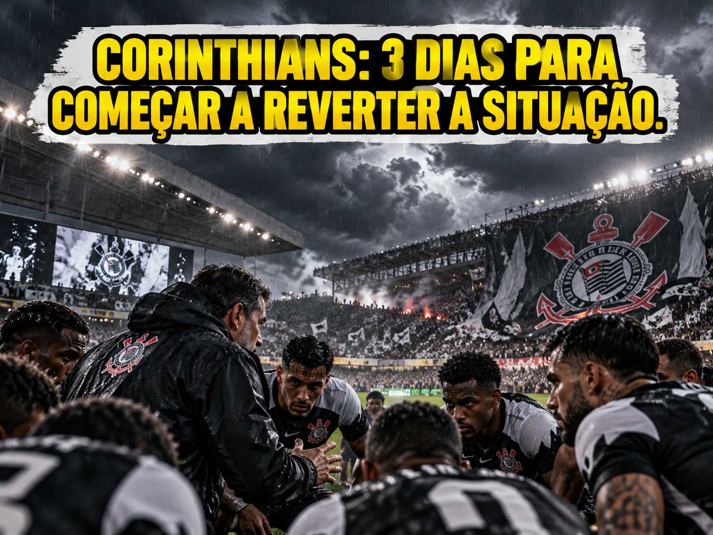 De Corinthiano para Corinthiano: Corinthians: Três Dias para Começar a Reverter a Situação!!!
