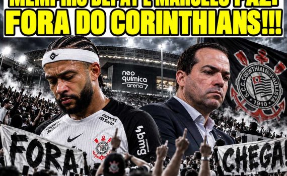Memphis Depay e Marcelo Paz: Fora do Corinthians!!!