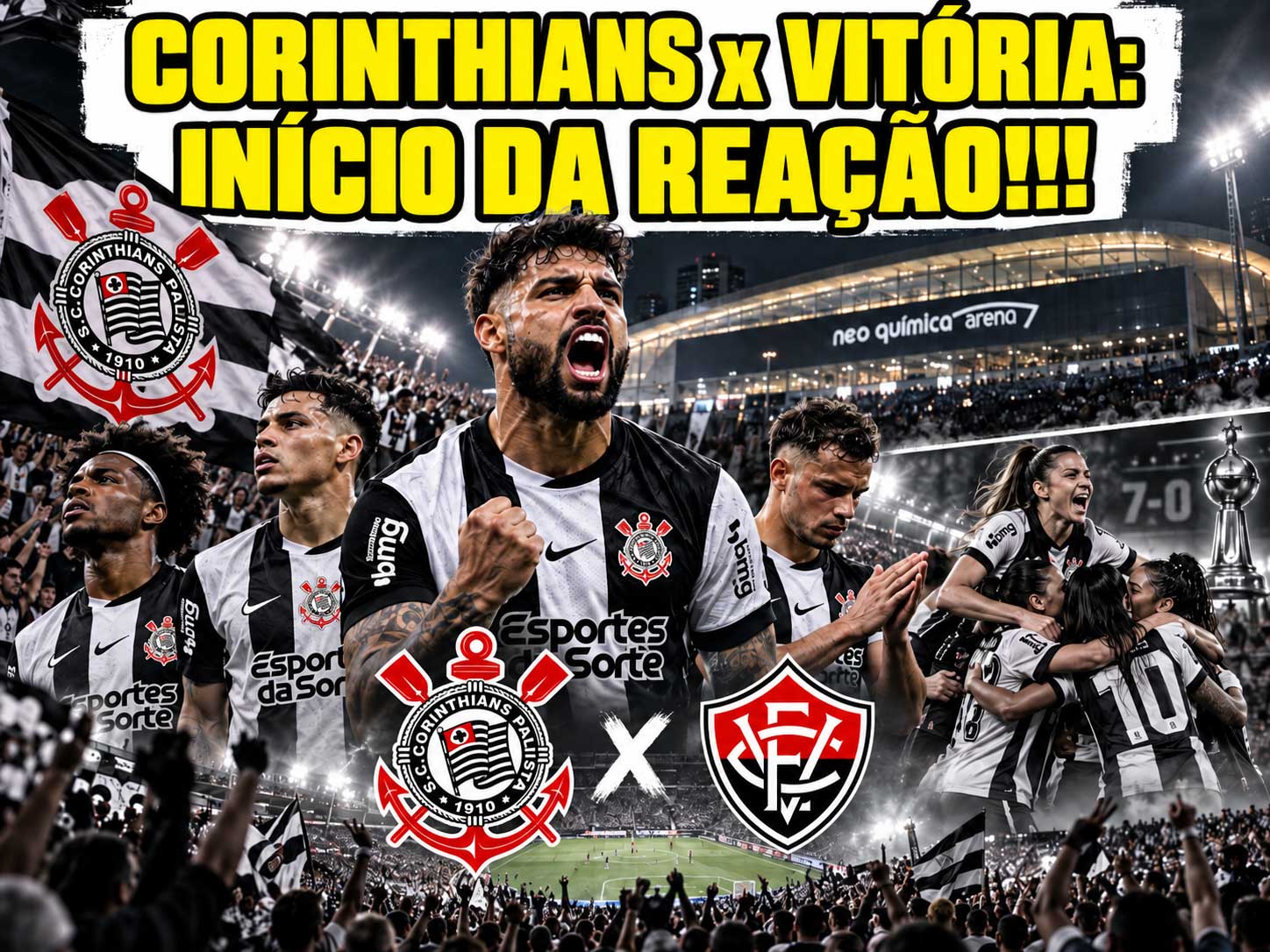 De corinthiano para corinthiano: Corinthians x Vitória: início da reação!!!