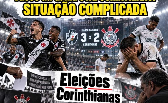 Vasco da Gama 3 x 2 Corinthians: Situação complicada e as Eleições Corinthianas