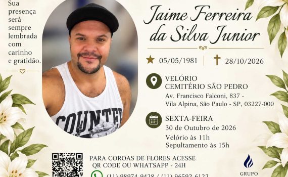 Adeus, Jaime Ferreira da Silva Júnior (Mexirica)