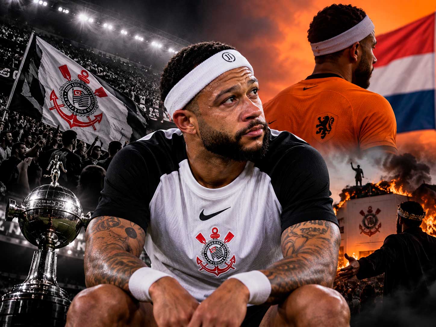 Memphis Depay: Corinthians em segundo plano