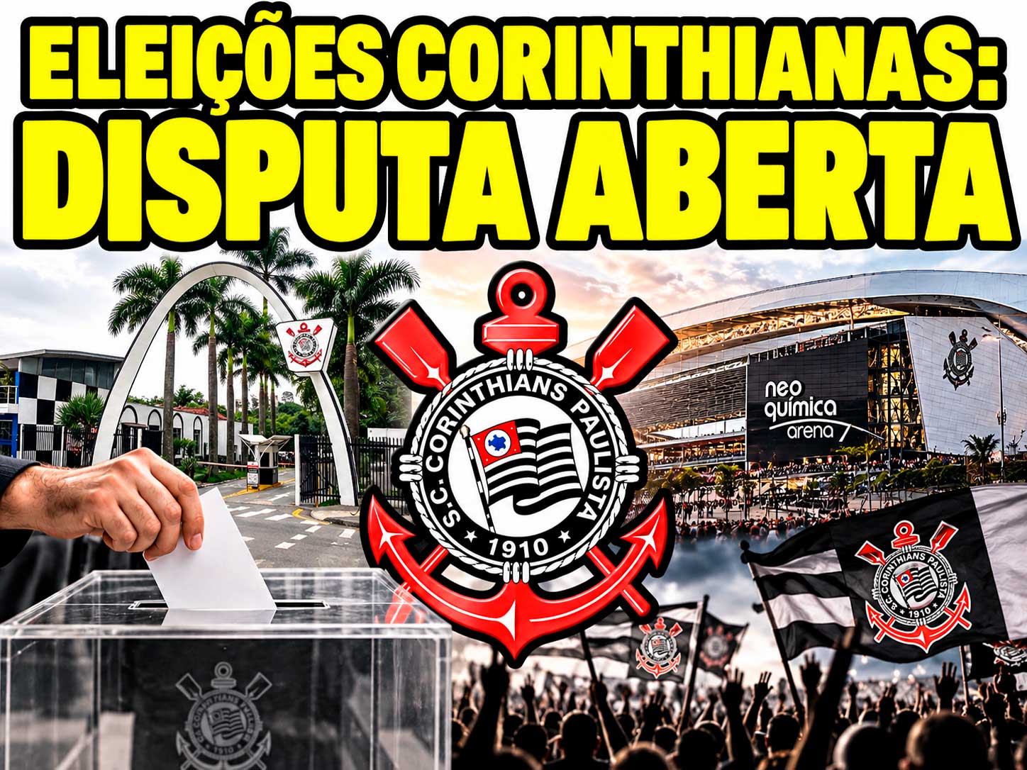 Eleições corinthianas: disputa aberta