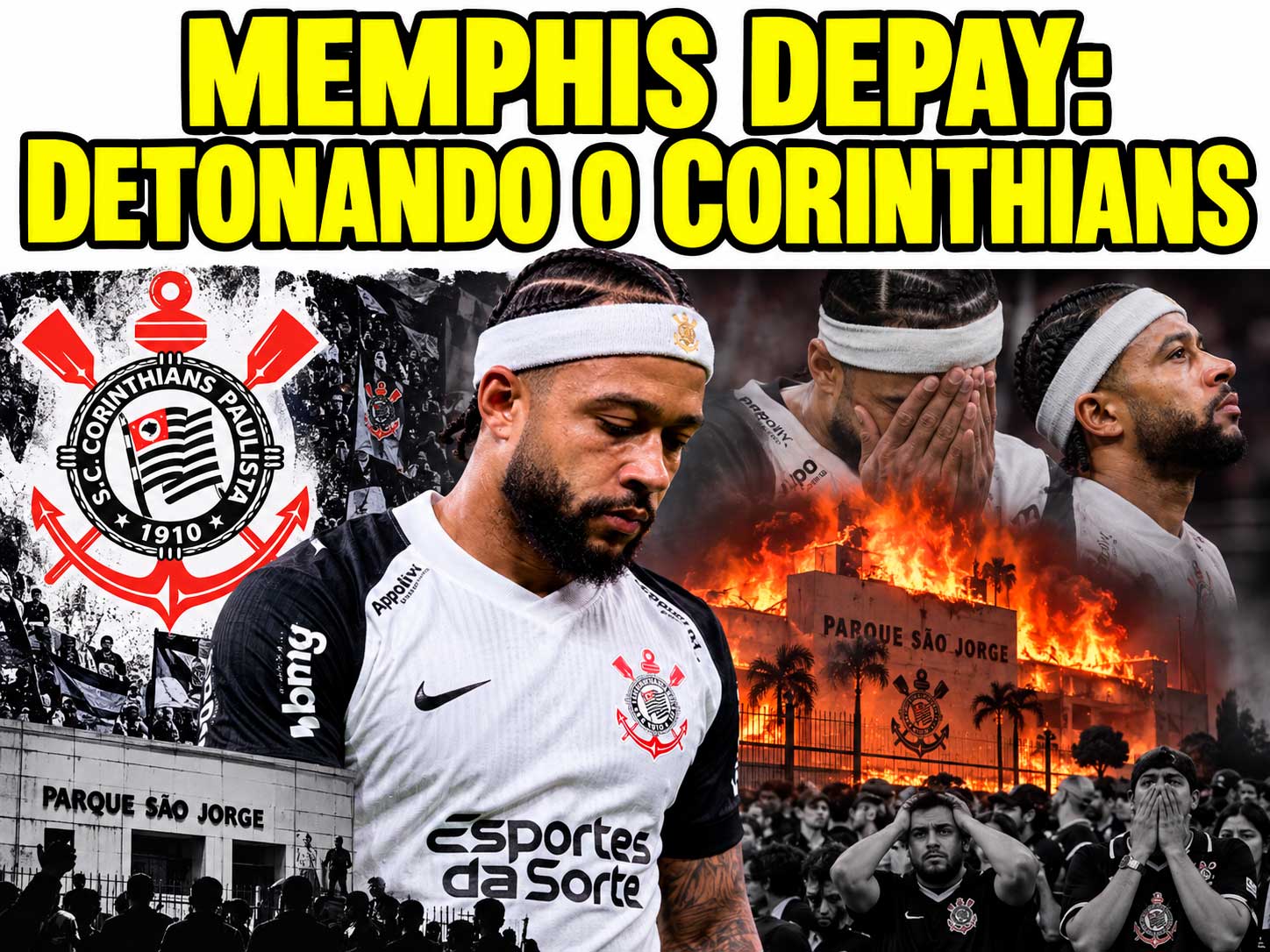 Memphis Depay: Detonando o Corinthians