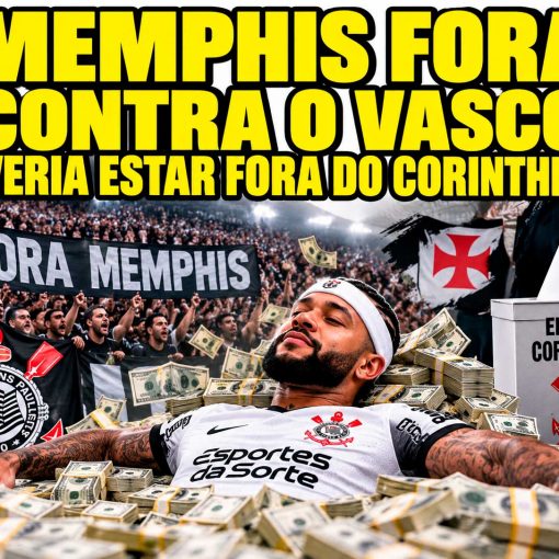 Memphis fora contra o Vasco. Deveria estar fora do Corinthians
