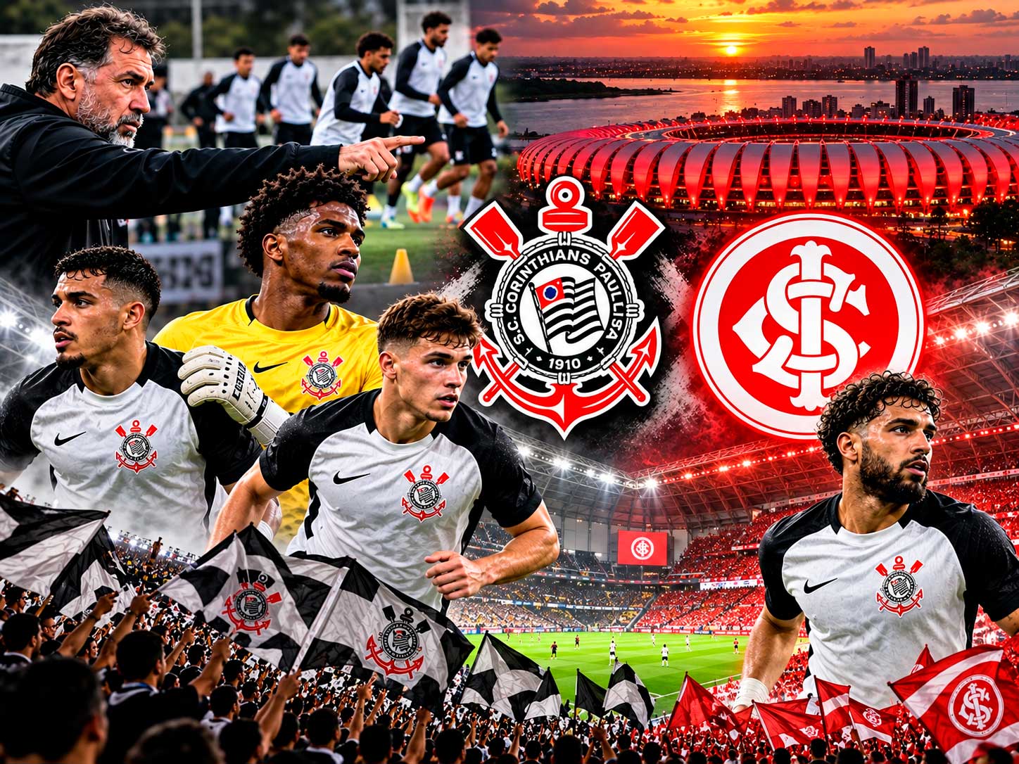 De Corinthiano para Corinthiano: Jogo decisivo amanhã. Preparativos corinthianos